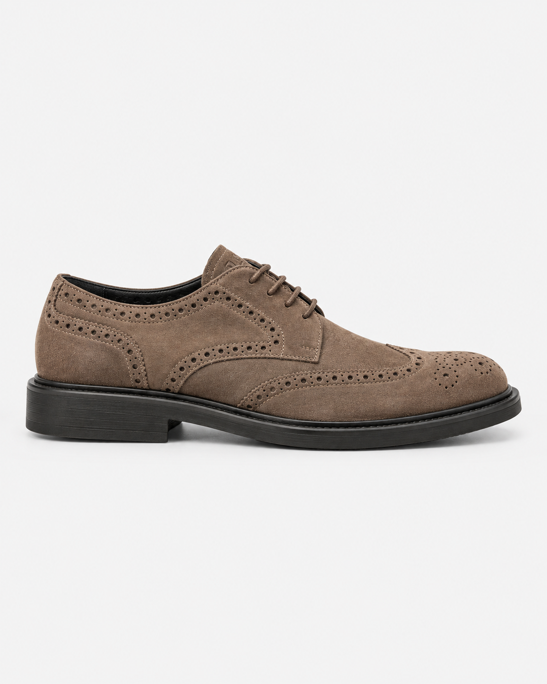 Hogan Scarpe stringate uomo H704 in pelle scamosciata marrone