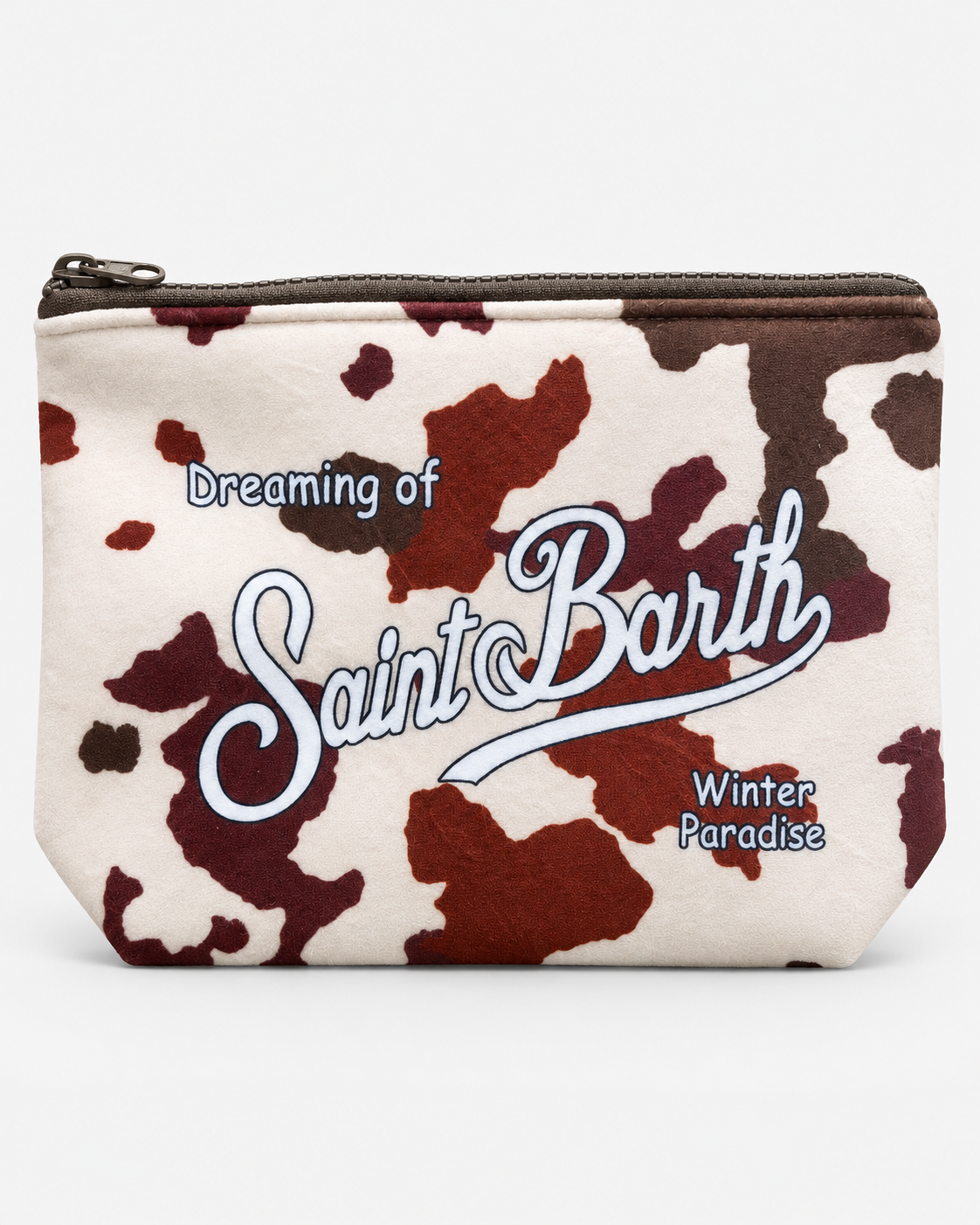 MC2 Saint Barth Pochette Donna Aline Cow Skin Panna Multicolore