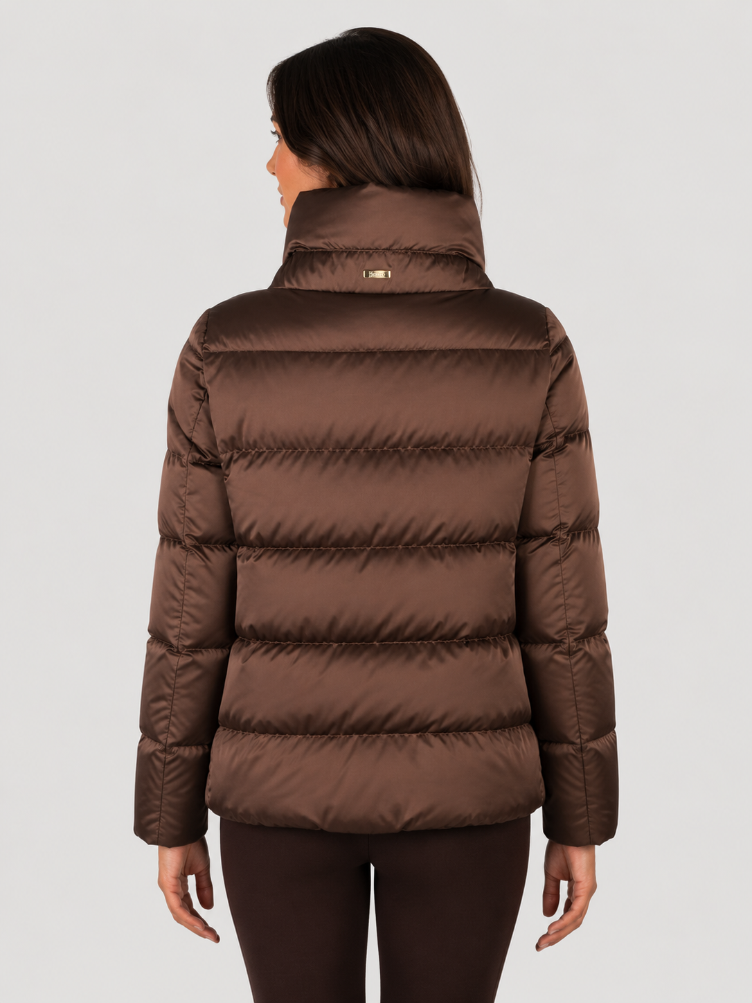 CAPPA IN SATIN FONDENTE
