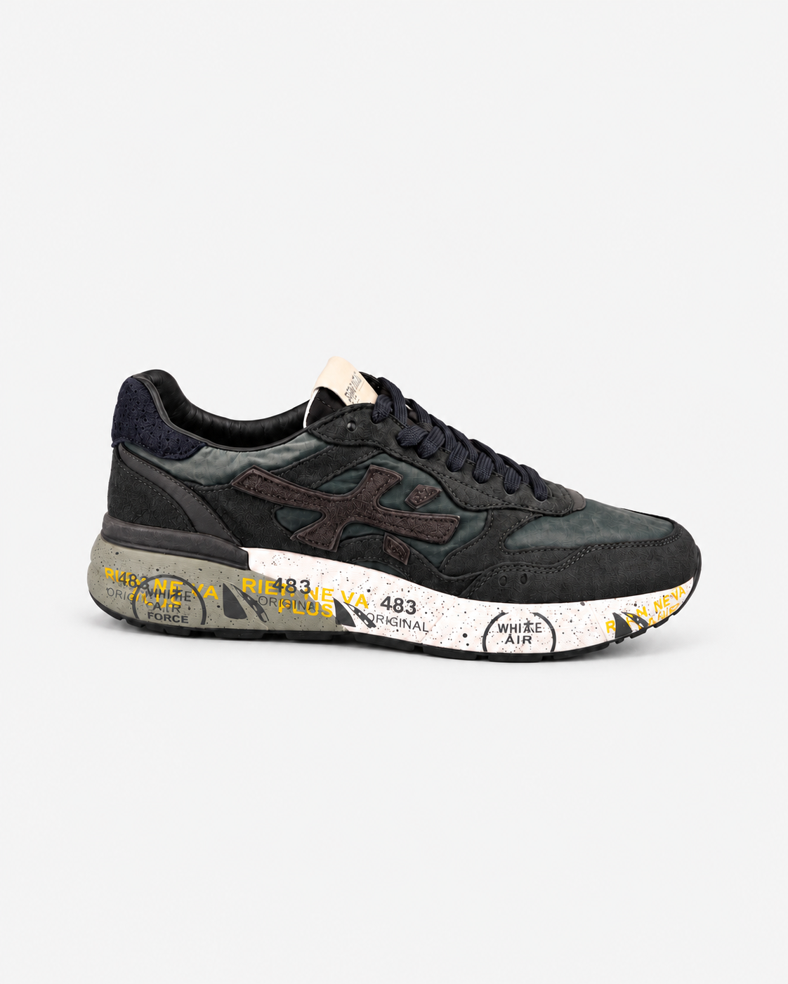 Premiata Mick 0.1 8448 Sneakers Uomo Blu Navy