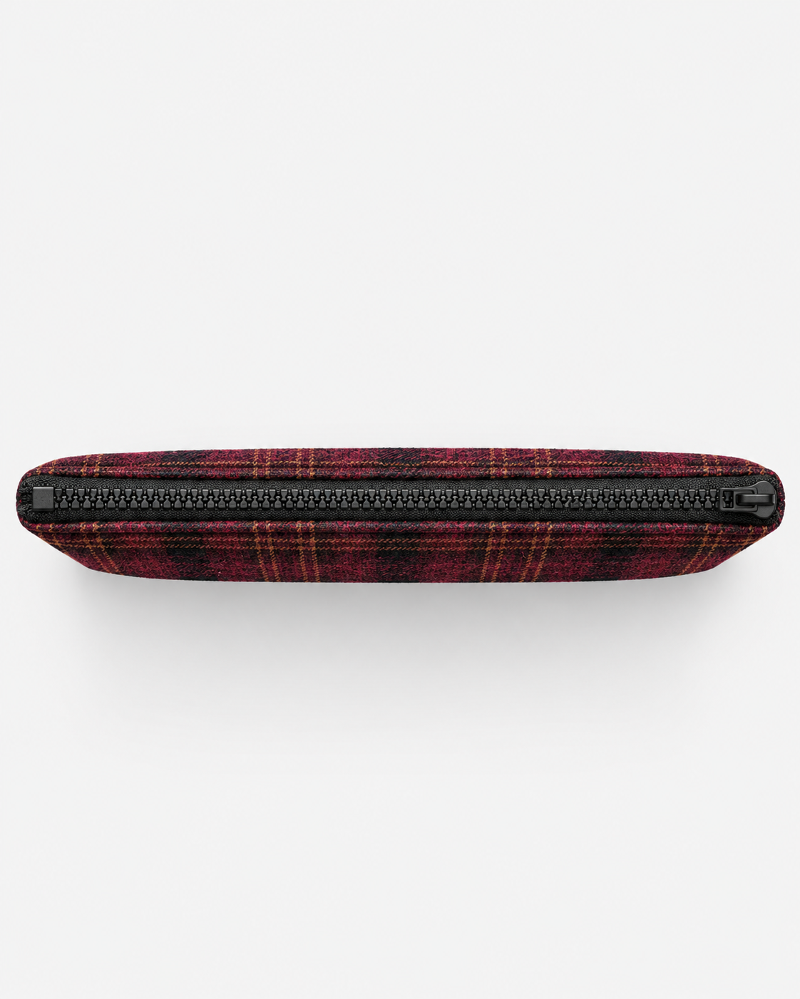 MC2 Saint Barth Pochette Donna Aline Wool Tartan Bordeaux