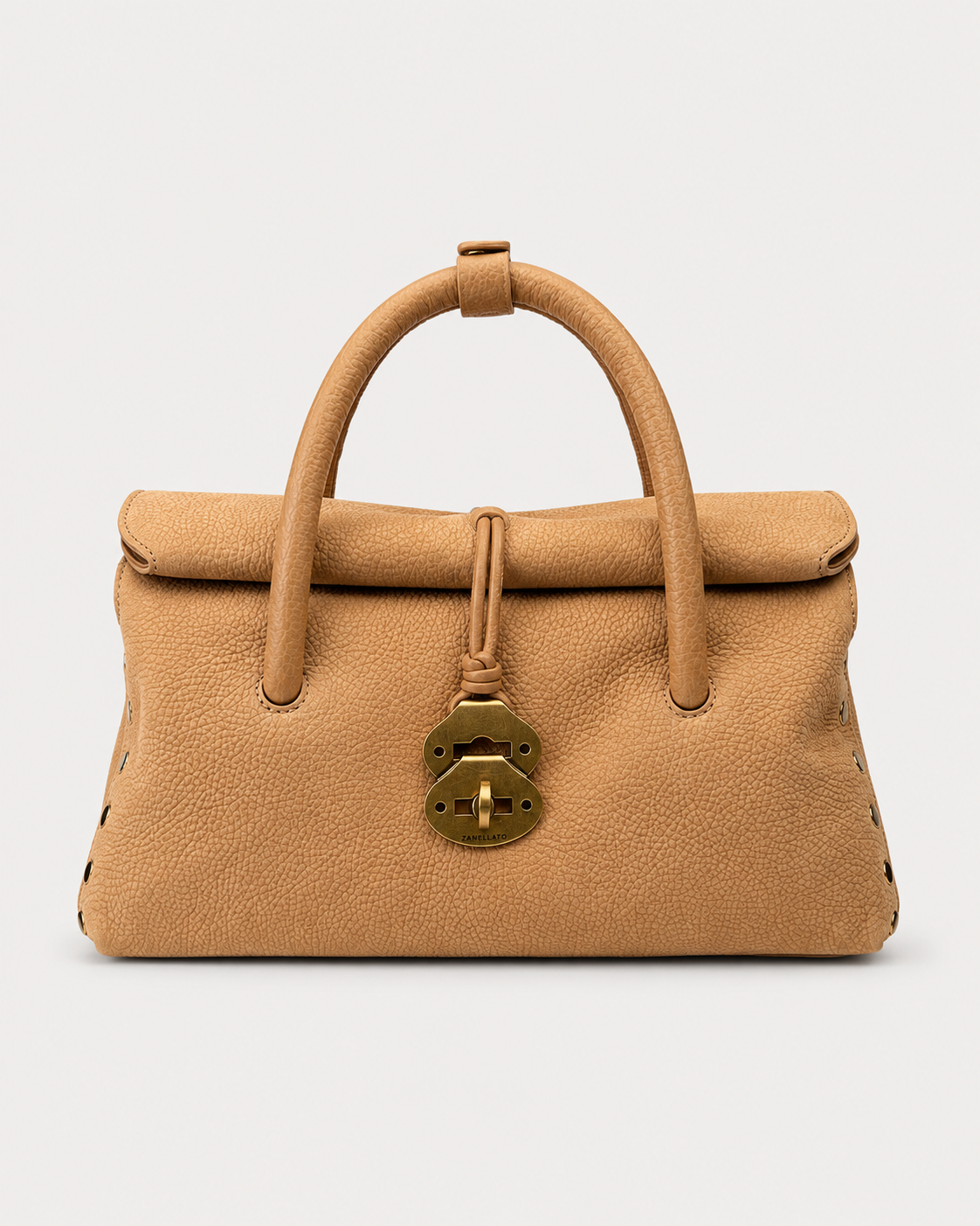 BORSA DONNA DOTTA® S JONES IN NABUK BEIGE SAN GIMIGNANO