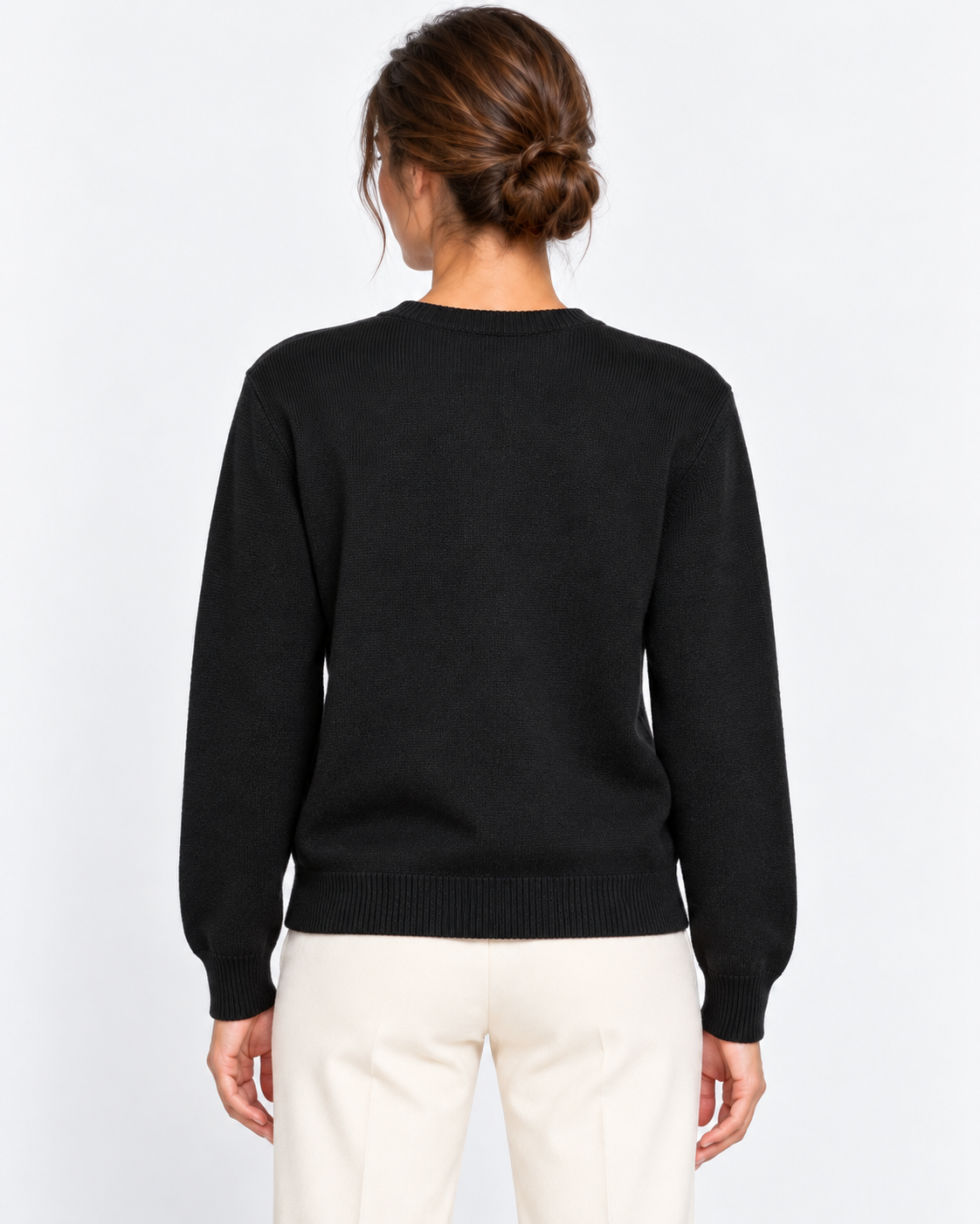 MC2 Saint Barth Maglia Donna New Queen Après Ski Queen Nera
