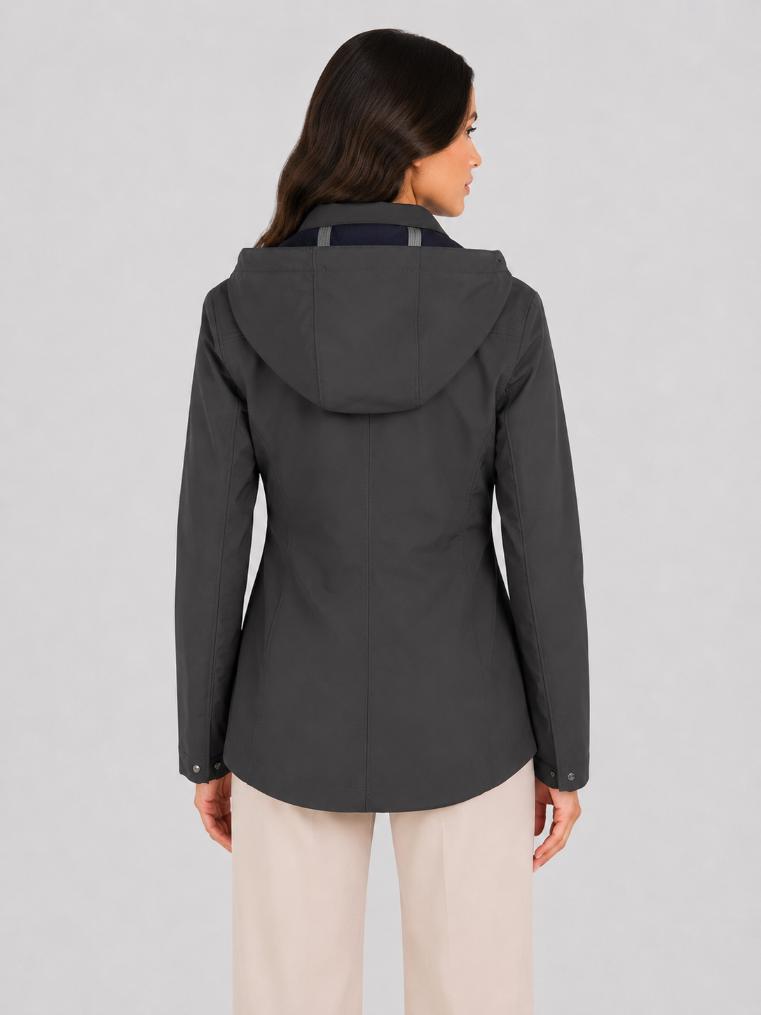 GIACCA BLEIZOU BONDED BLACK PURE - BLUE DEPTH