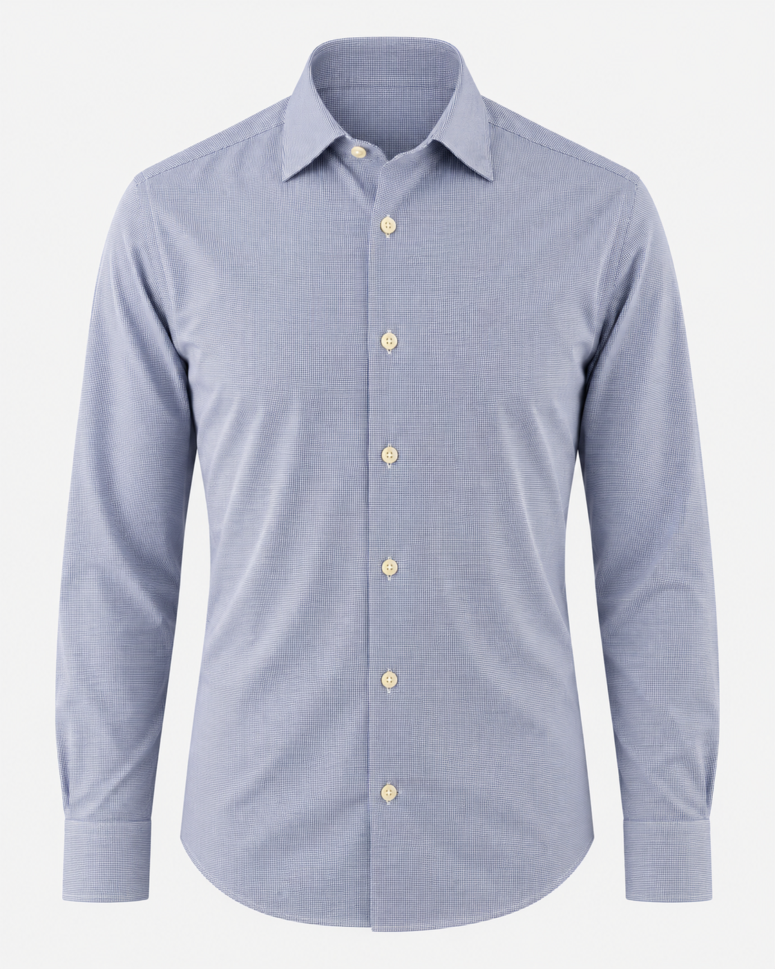 Archivium Camicia Tecnica Uomo Microfantasia Azzurra
