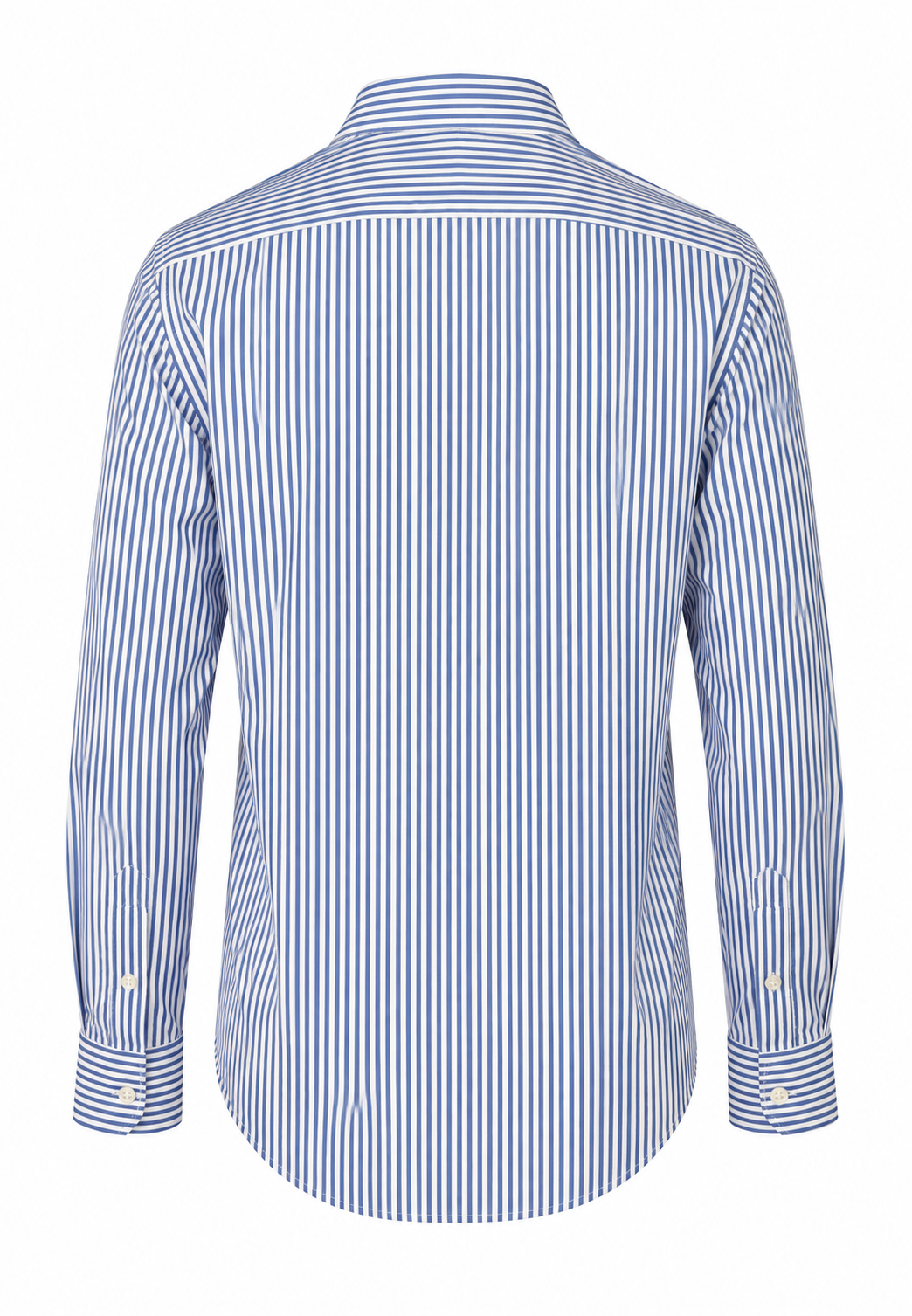 Archivium Camicia Tecnica Uomo a Righe Blu e Bianche