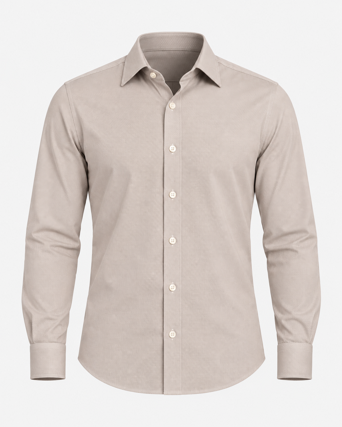 Archivium Camicia Tecnica Uomo tailor net flanel sand
