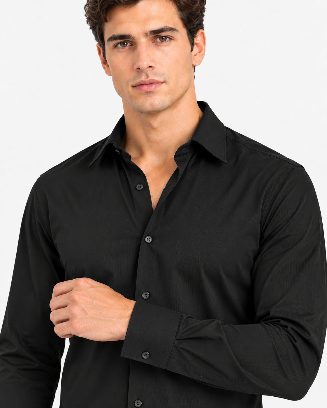 Archivium Camicia Tecnica Uomo Nera