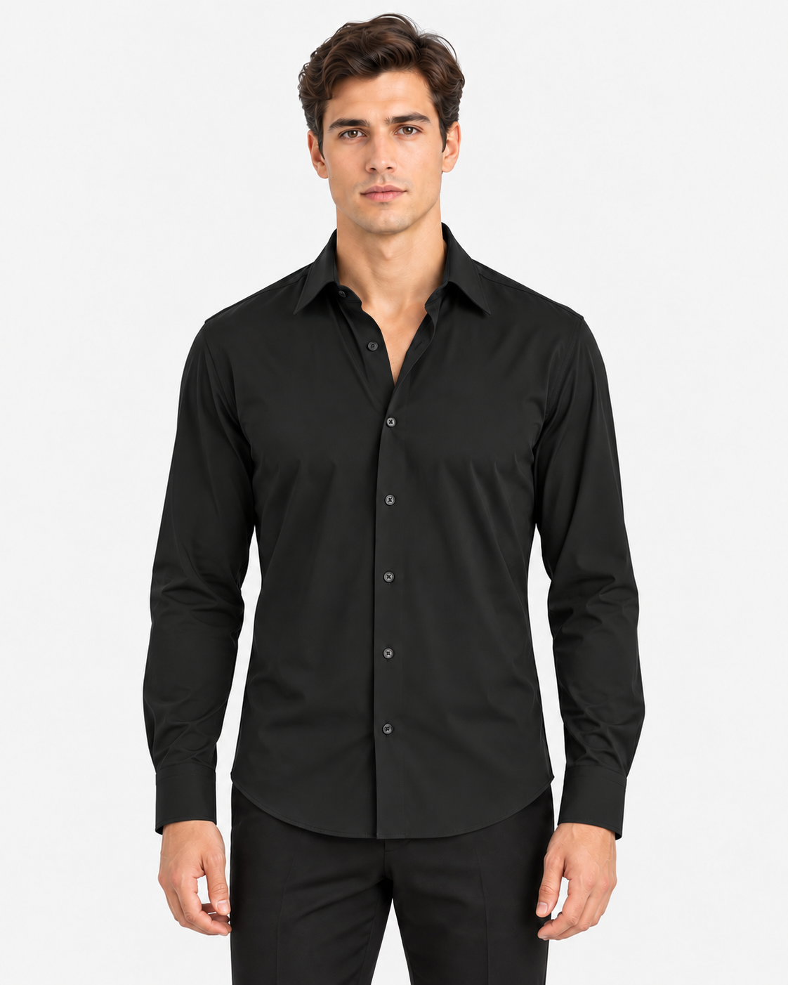 Archivium Camicia Tecnica Uomo Nera