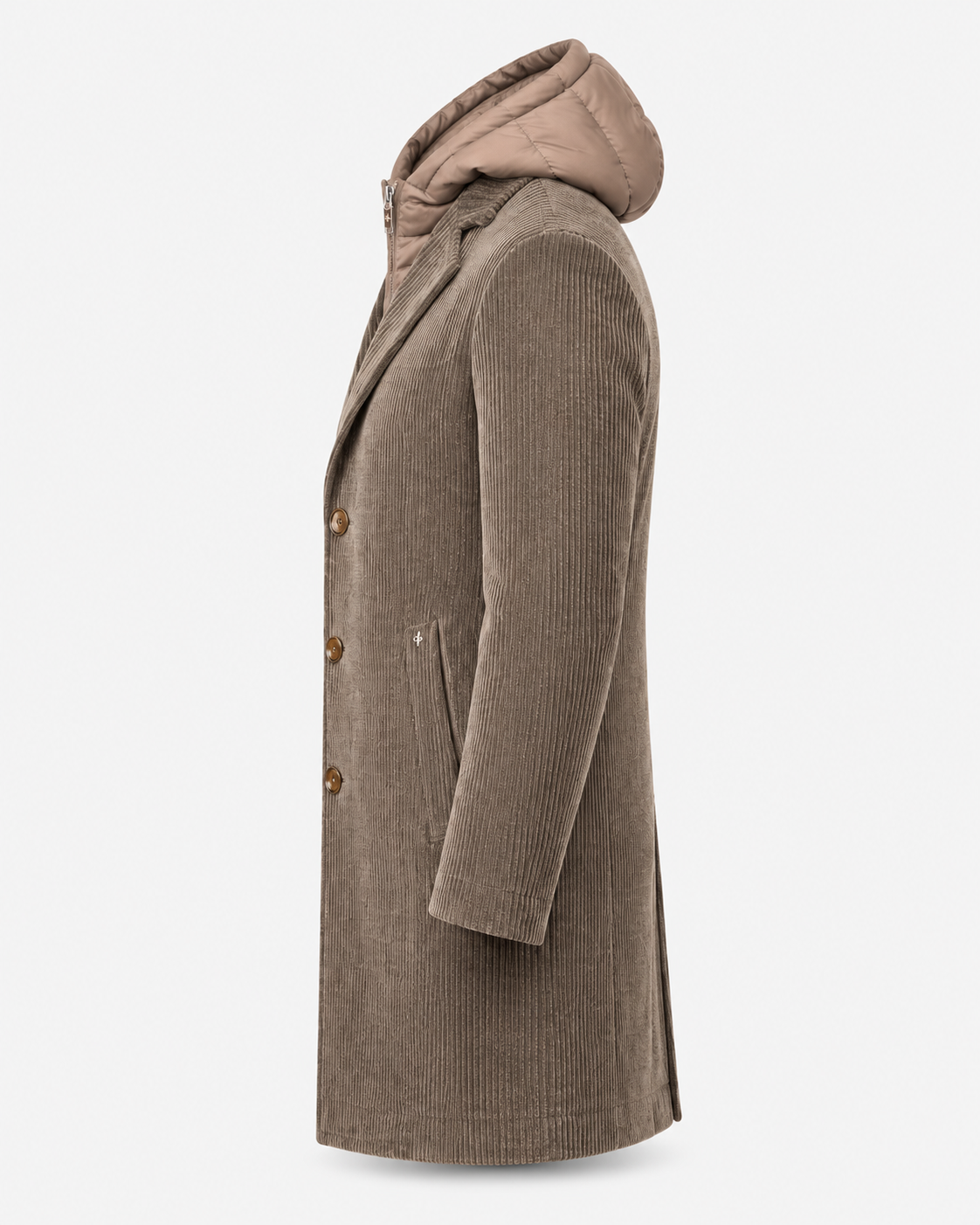 Distretto 12 Cappotto Uomo Alba Moro Doppiopetto