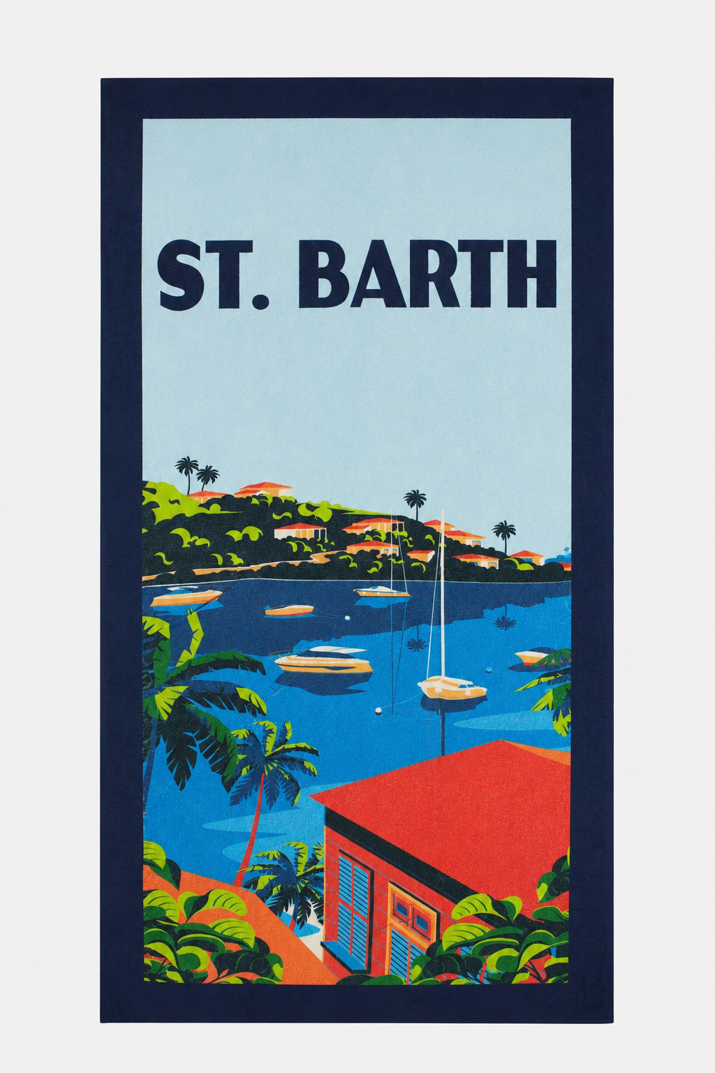 TELO MARE TOWEL POSTCARD