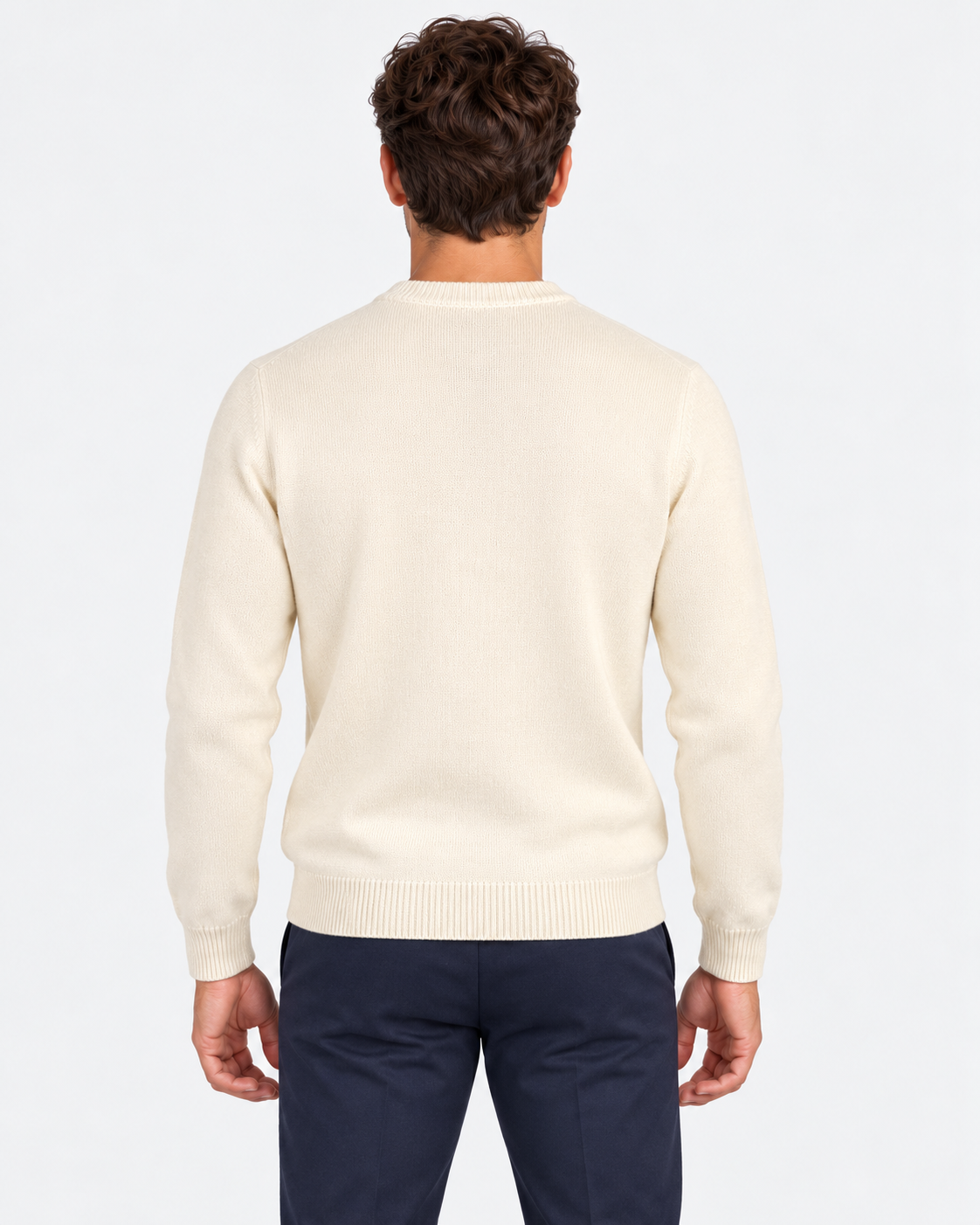 MC2 Saint Barth Maglia Uomo Teddy Après Speed Panna