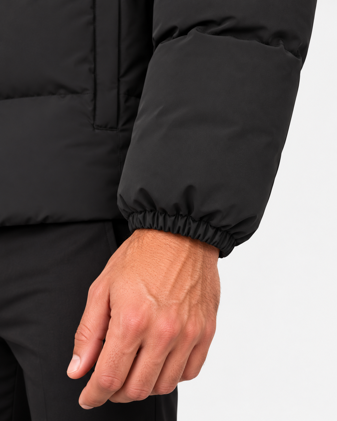 Herno Giacca uomo New Impact nera con cappuccio