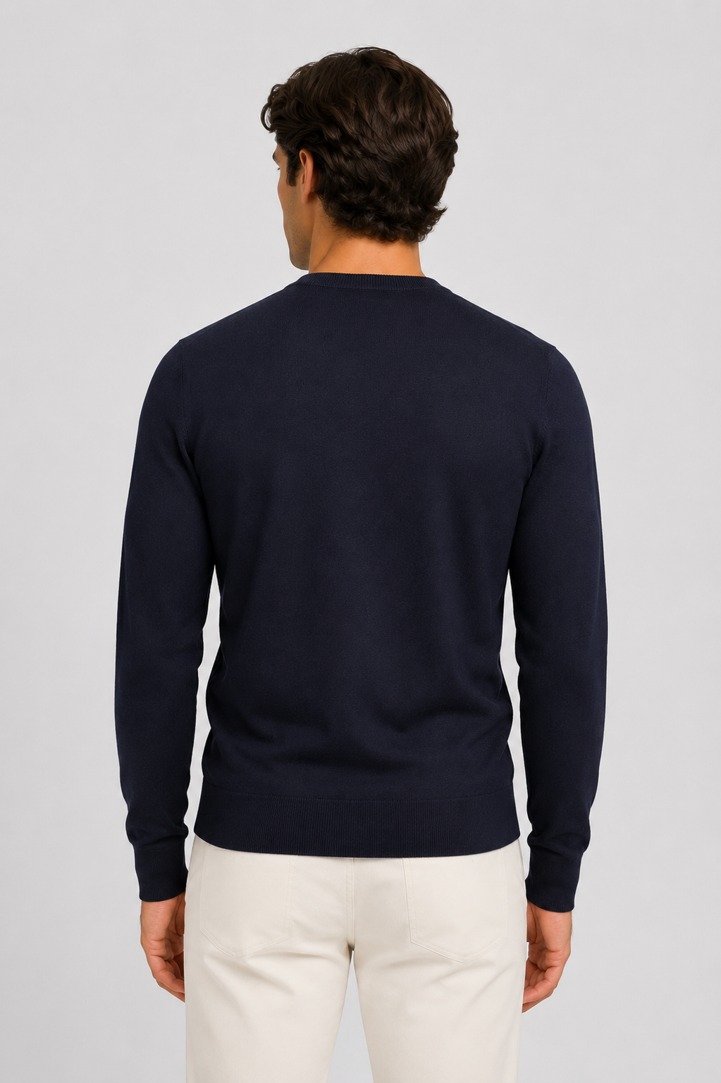 Maglia Sebastien merino blue depht