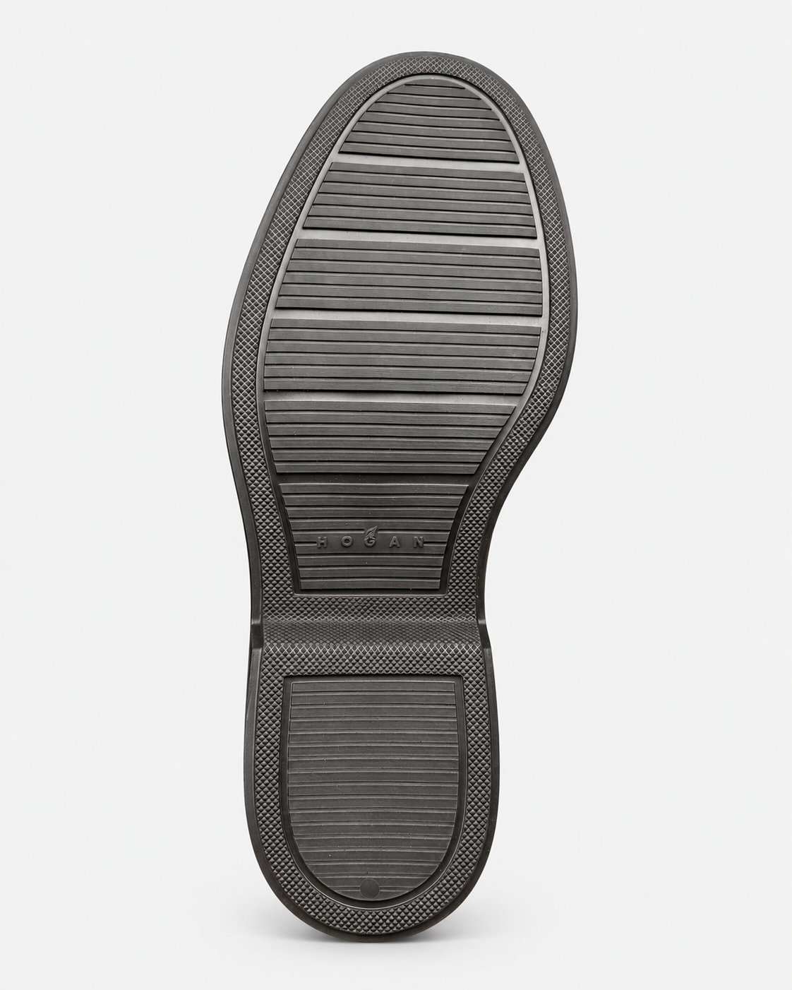 Hogan Scarpe stringate uomo H704 in pelle scamosciata marrone