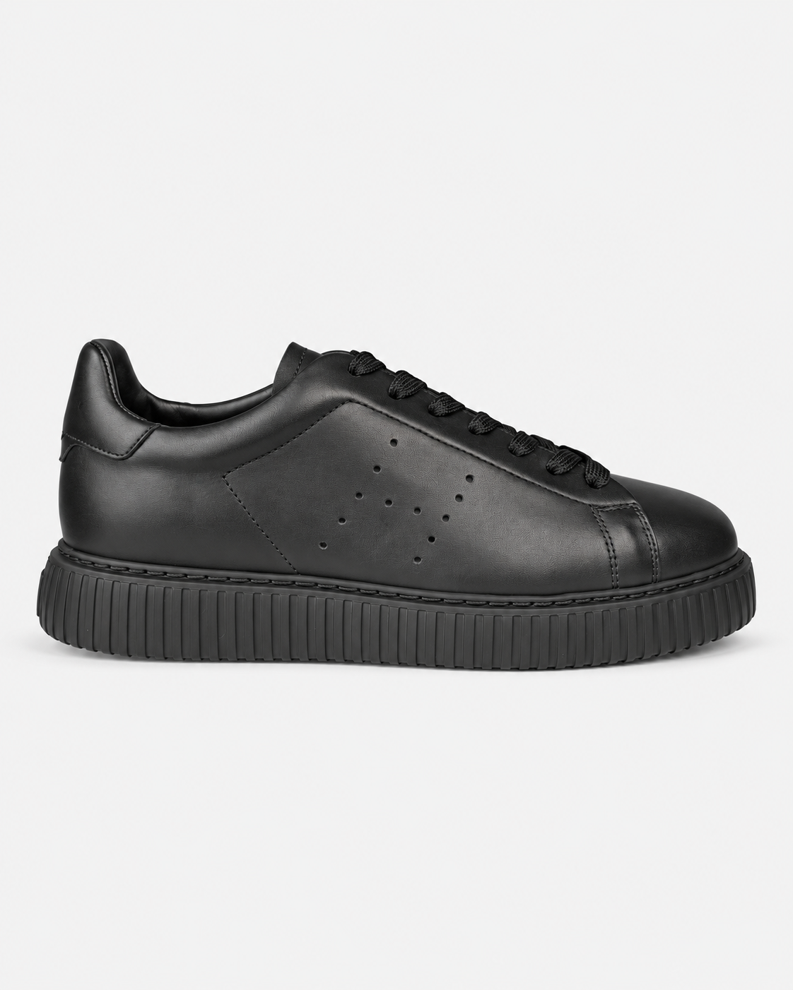 Hogan Sneakers uomo H-Stripes in pelle nera