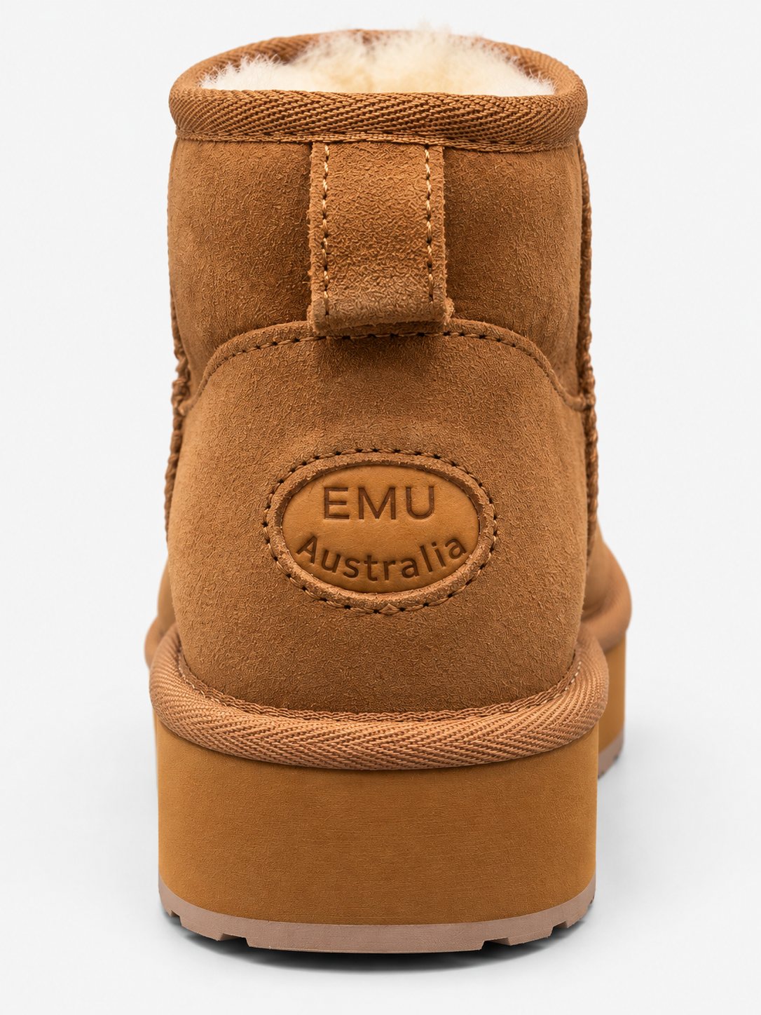 EMU Australia Stivaletti Donna Stinger Micro Flatform 2.0 Chestnut