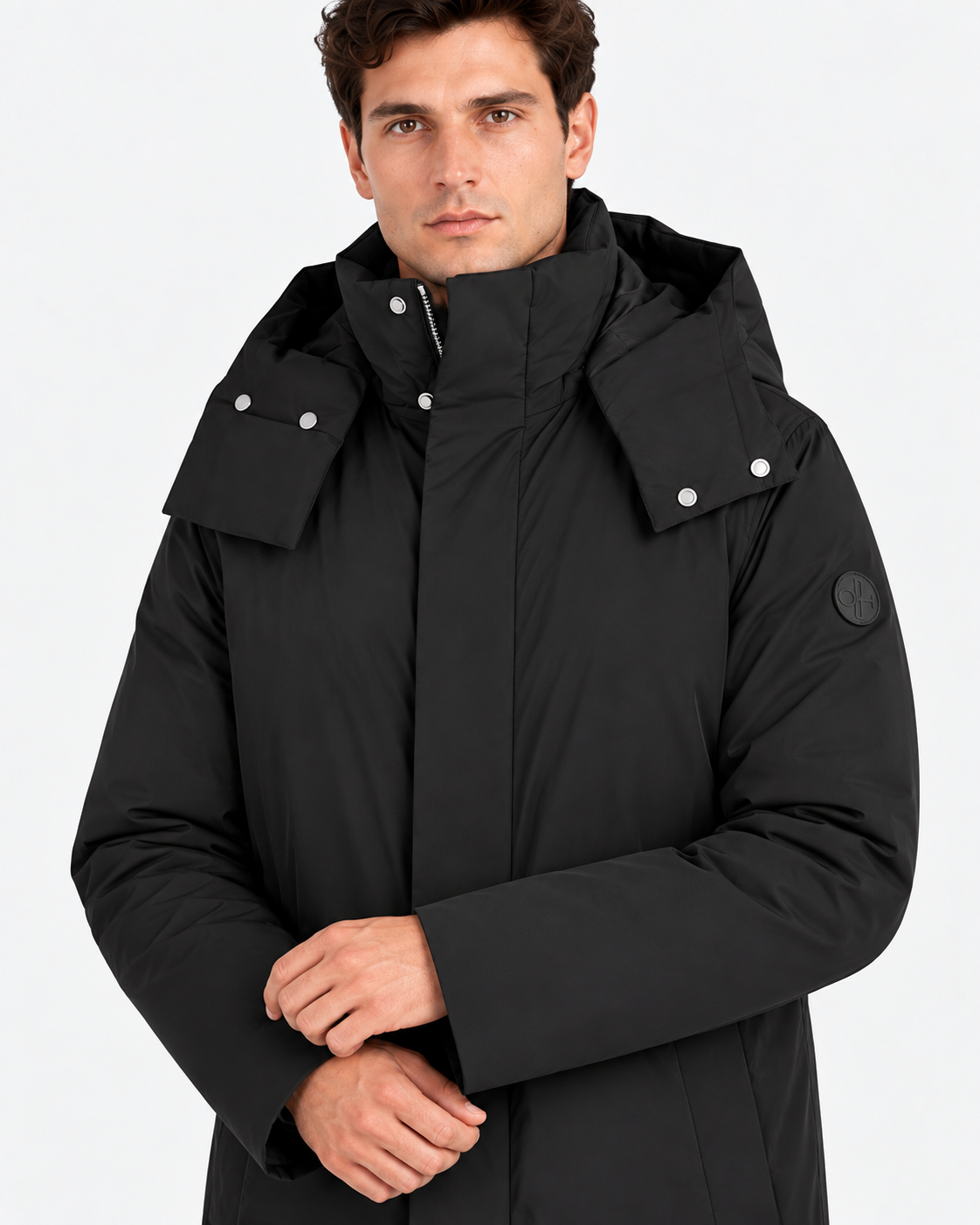 Distretto 12 Parka Uomo Klimt Nero
