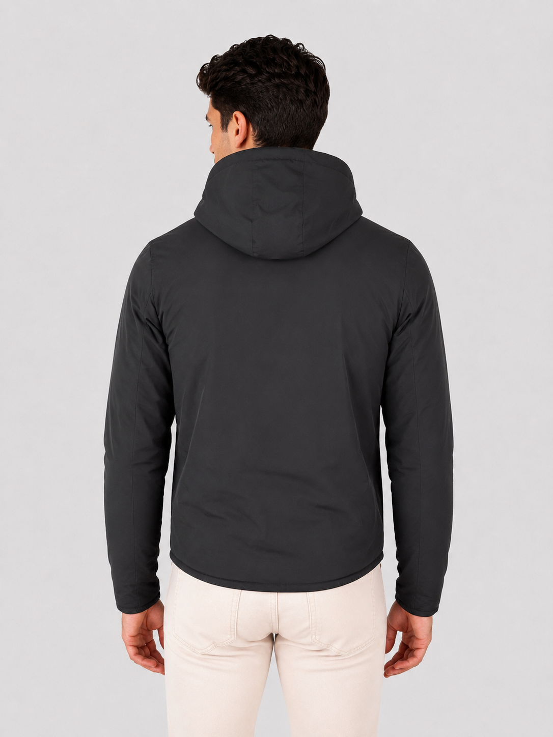 Giubbotto k-way uomo Jack St Warm Double reversibile black pure - beige khaki
