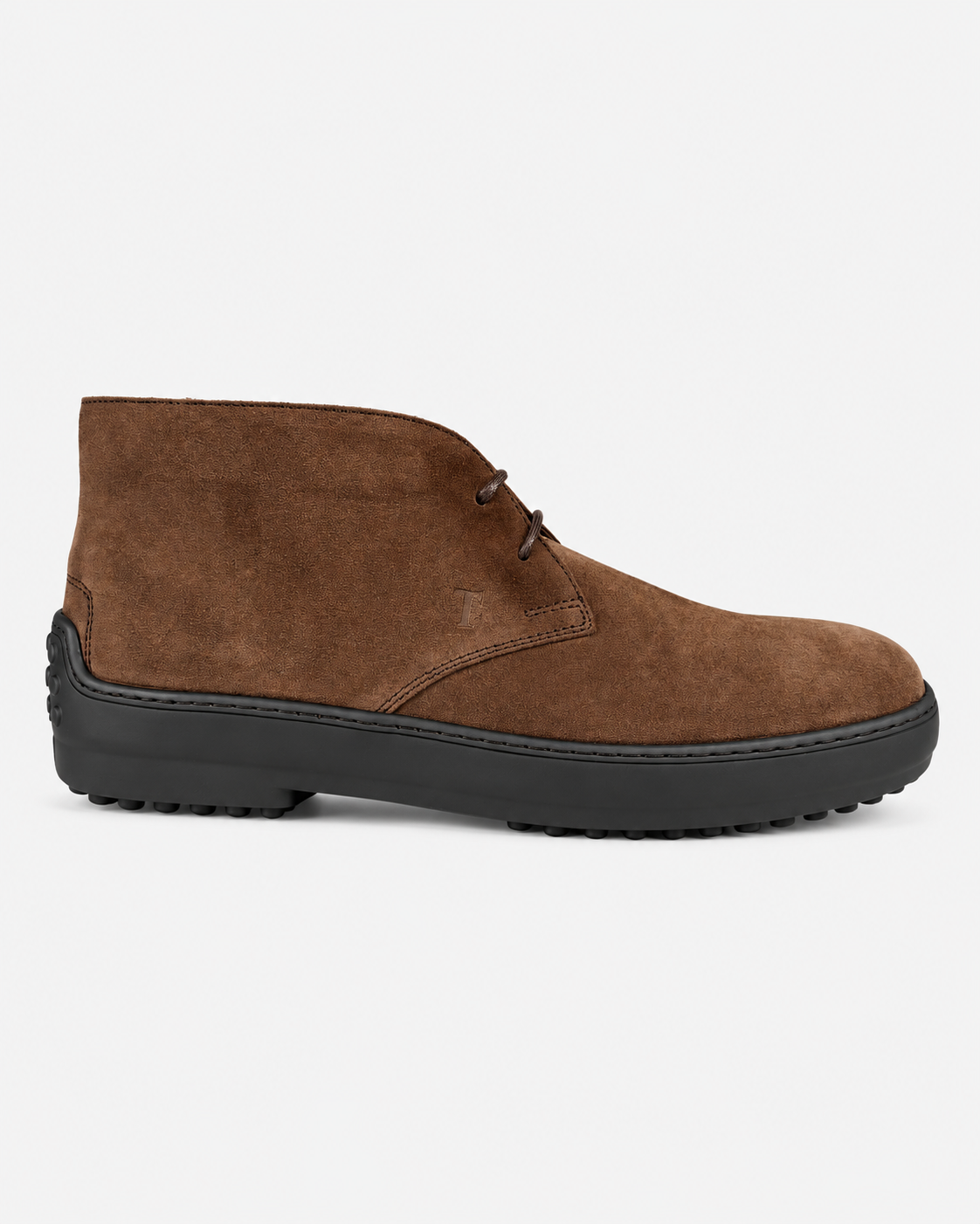 Tod’s Polacchino Uomo Winter Gommino in Pelle Scamosciata Marrone