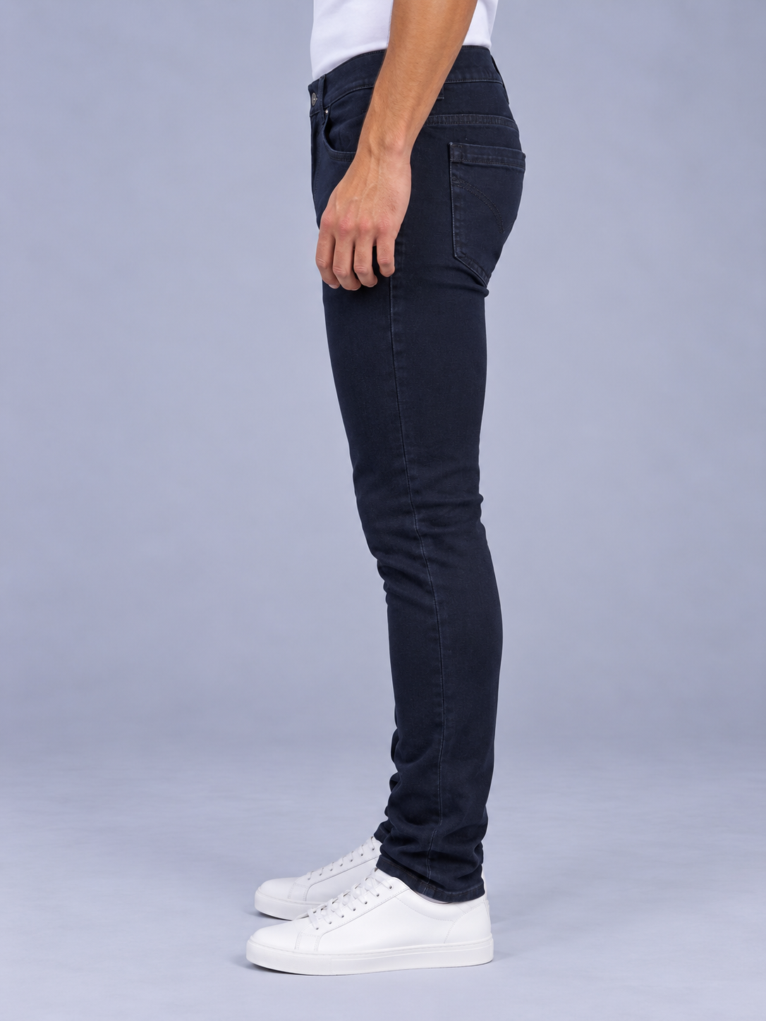 Dondup Jeans Uomo George Slim Fit Blue Navy