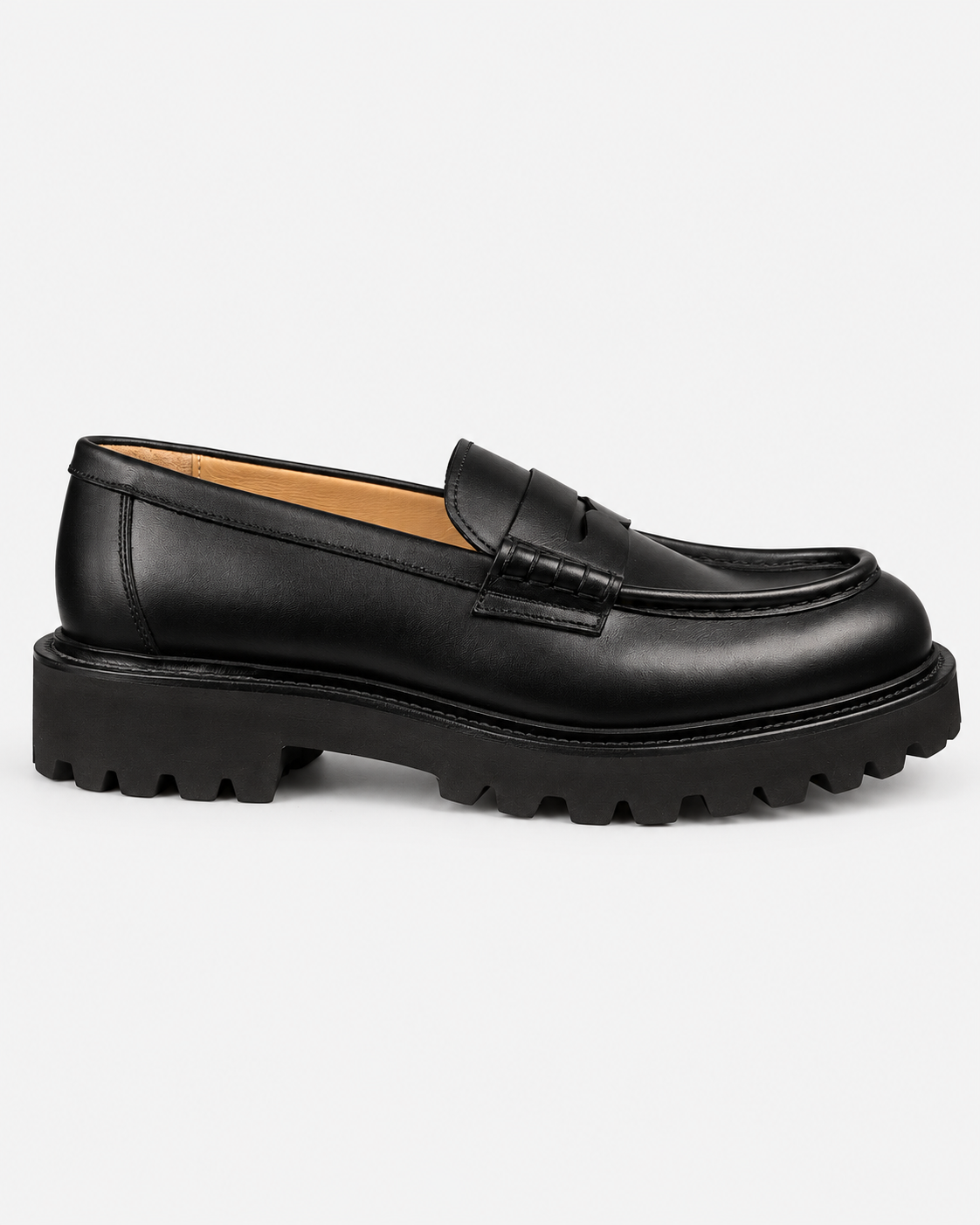 Mille885 Laone Cortina Mocassino Uomo Nero