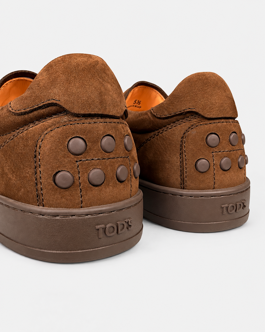 Tod's Sneakers uomo in nabuk di vitello marrone