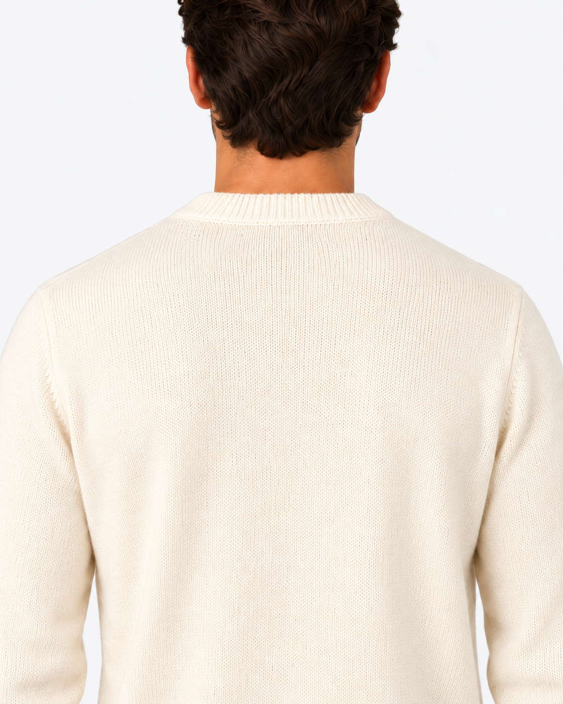 MC2 Saint Barth Maglia Uomo Country Roads Panna