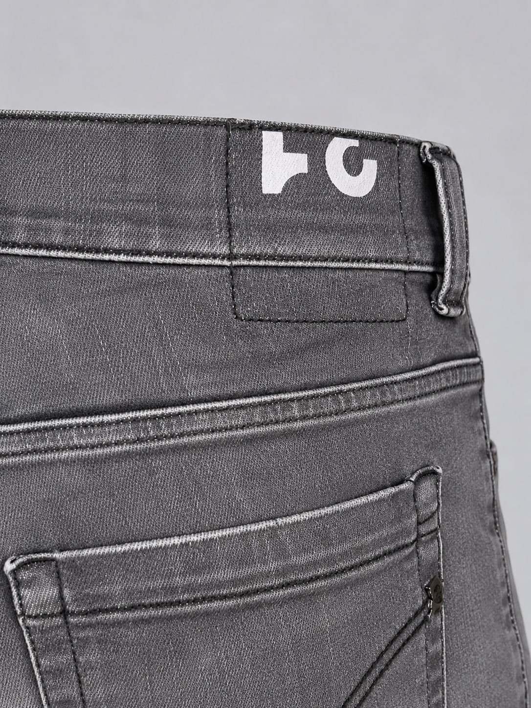 Dondup Jeans Uomo George Slim Fit Grey