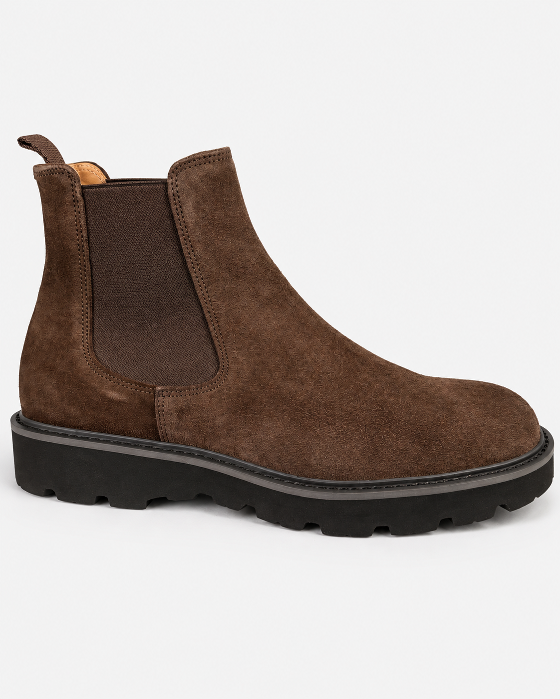 Mille885 Yari Aero Stivaletto Chelsea Uomo Testa di Moro