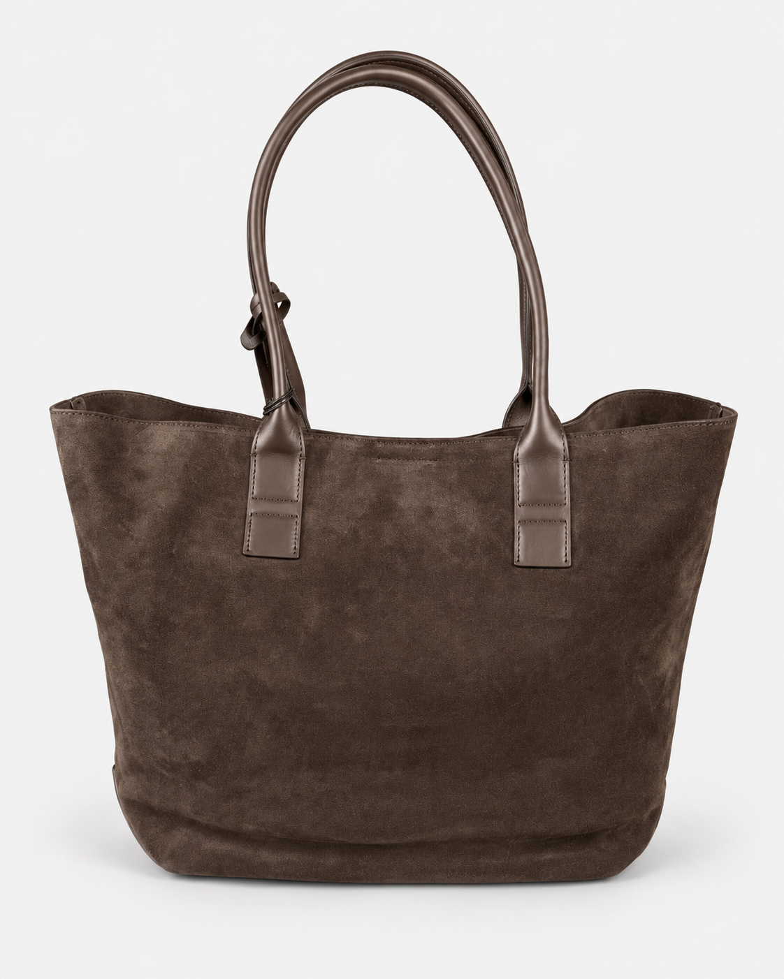 Hogan Borsa shopping Address piccola in suede marrone