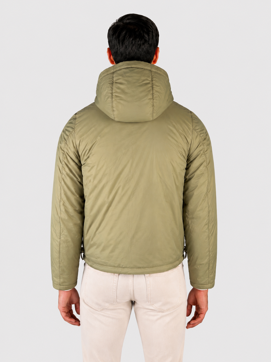 K-Way Jack Spencer Nylon Double BLACK PURE-GREEN AMY