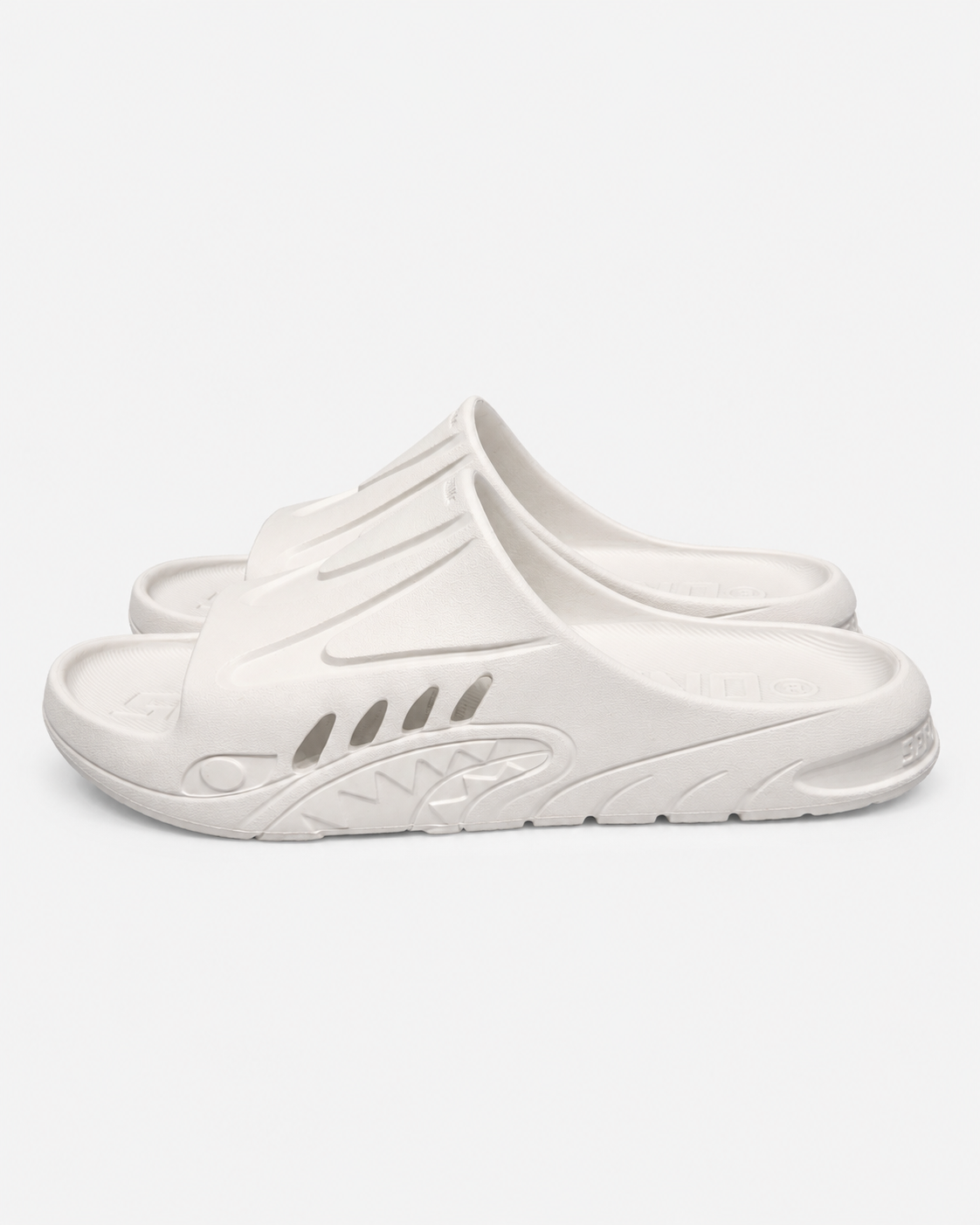 CIABATTA DA MARE SHARK SLIDE WHITE