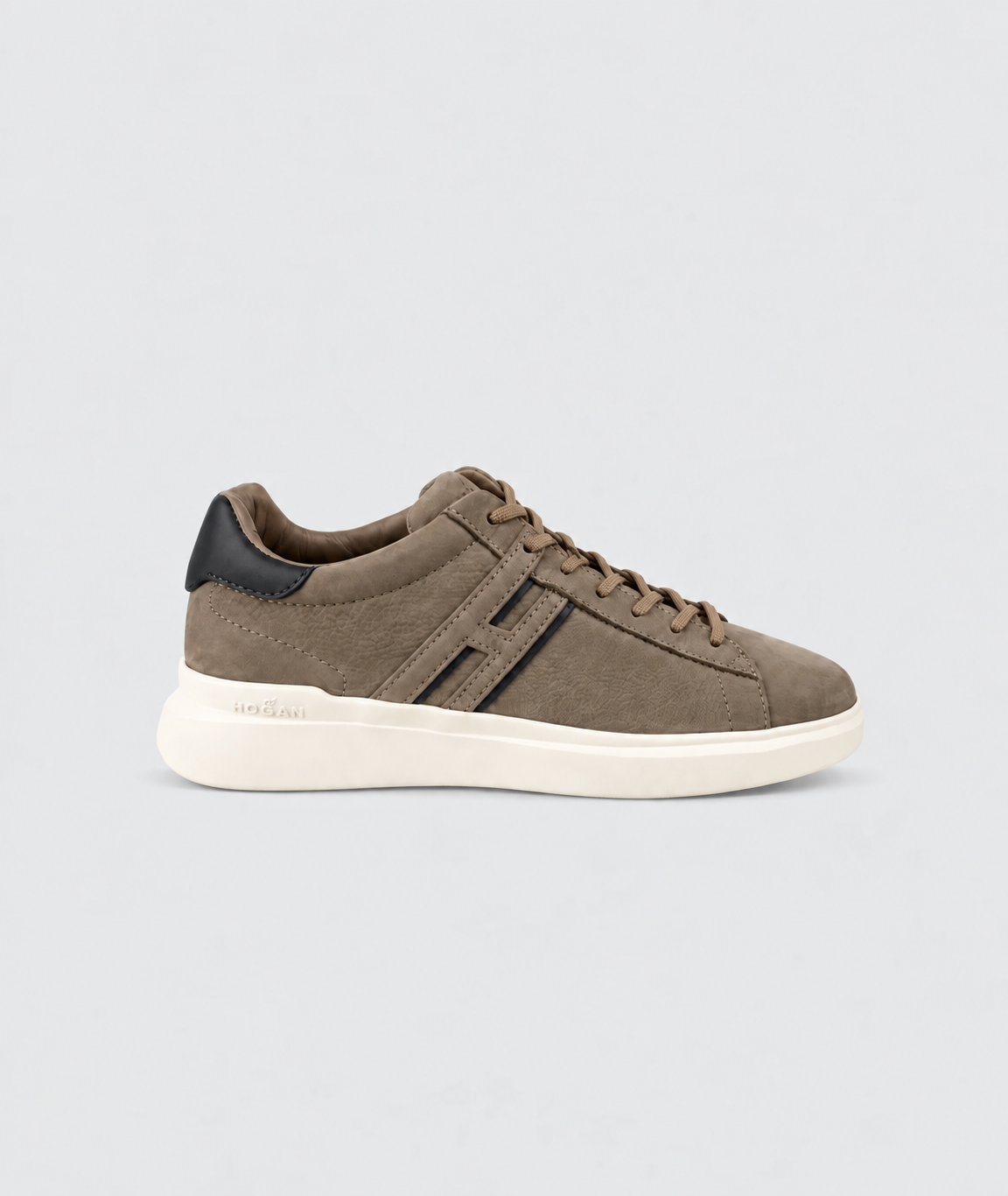 Hogan sneakers uomo h580 marrone