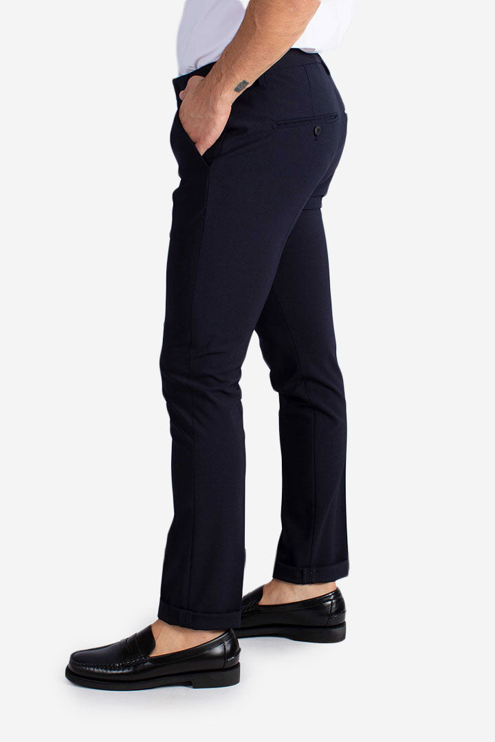 Pantalone Gaubert in lana blu