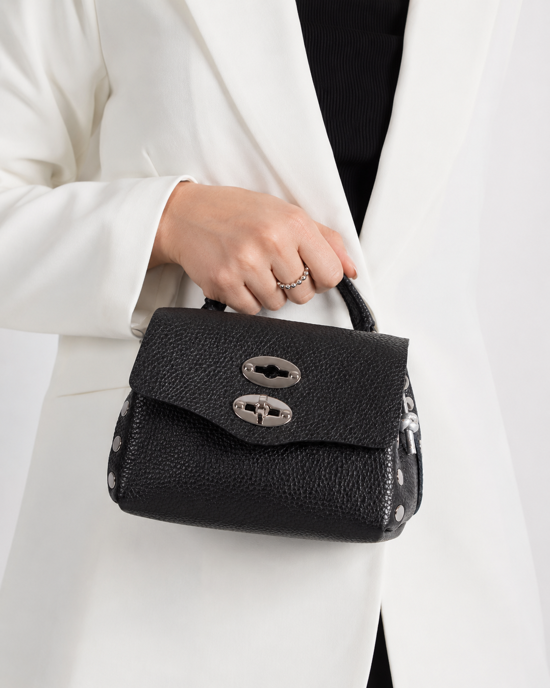 Borsa postina Daily Night Super Baby black nero