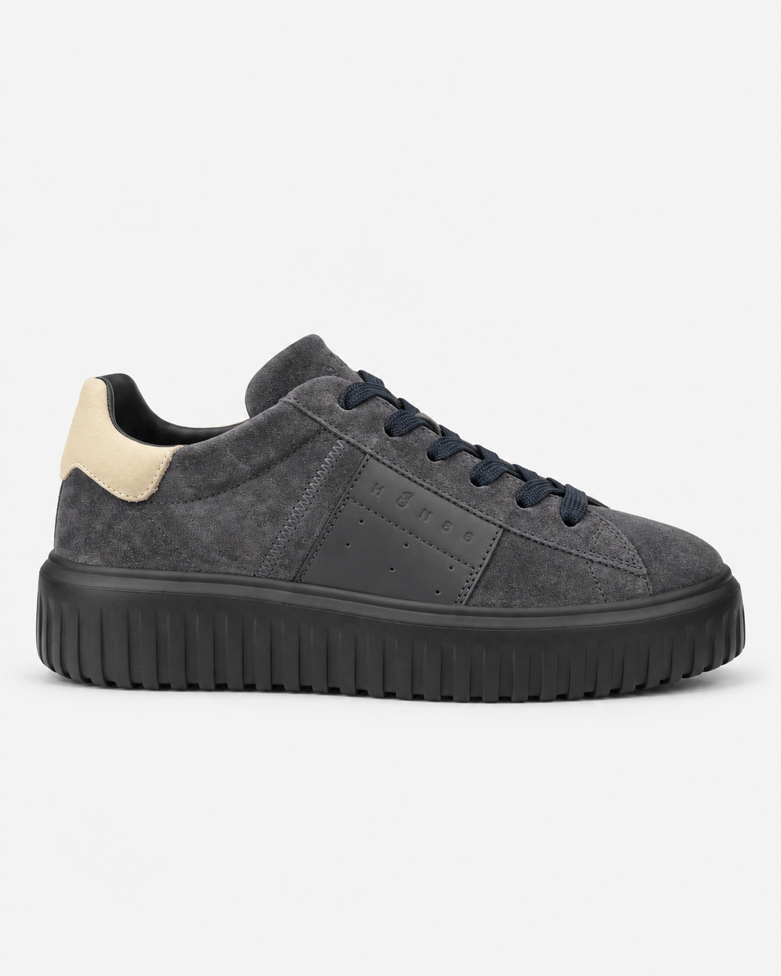 Hogan sneakers uomo h-stripes blu