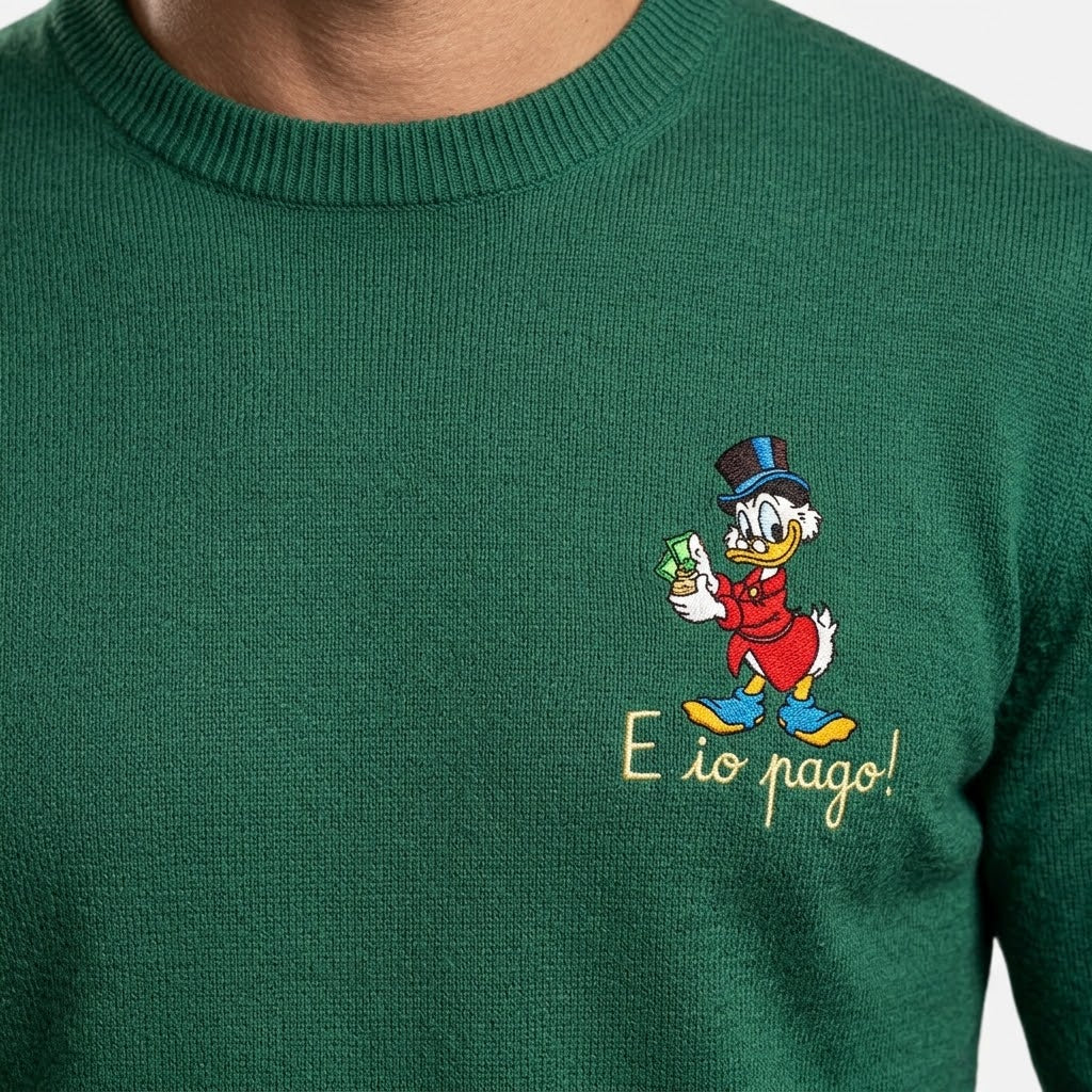 MC2 Saint Barth Maglia Uomo Verde Scrooge Pago