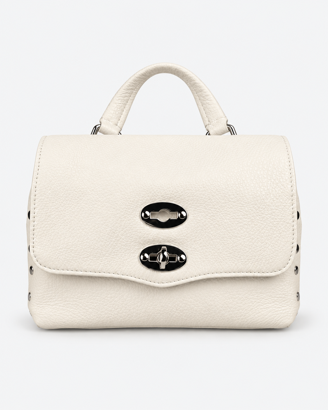 Zanellato Borsa Postina Baby Bianco Latte