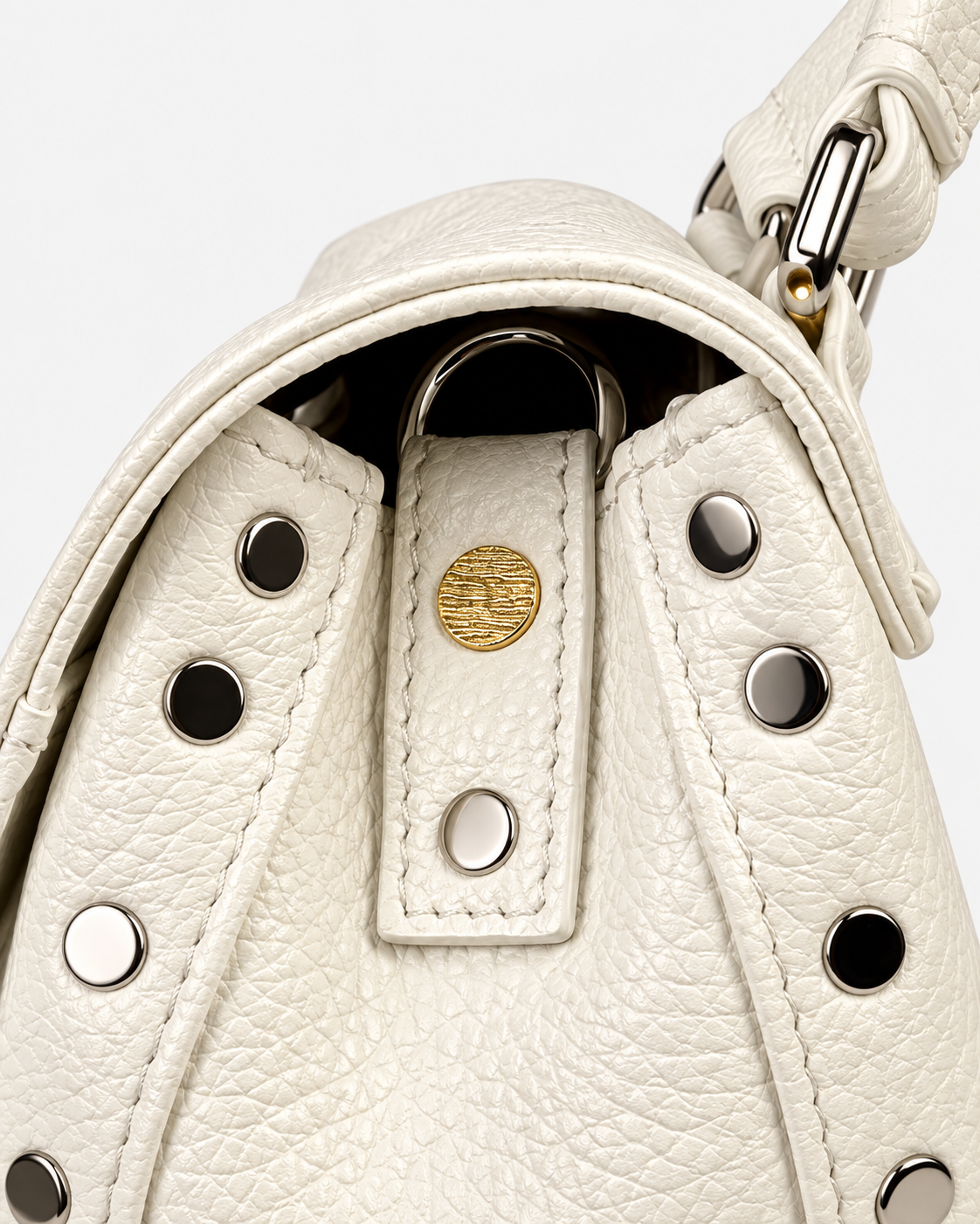 Zanellato Borsa Postina Baby Bianco Latte