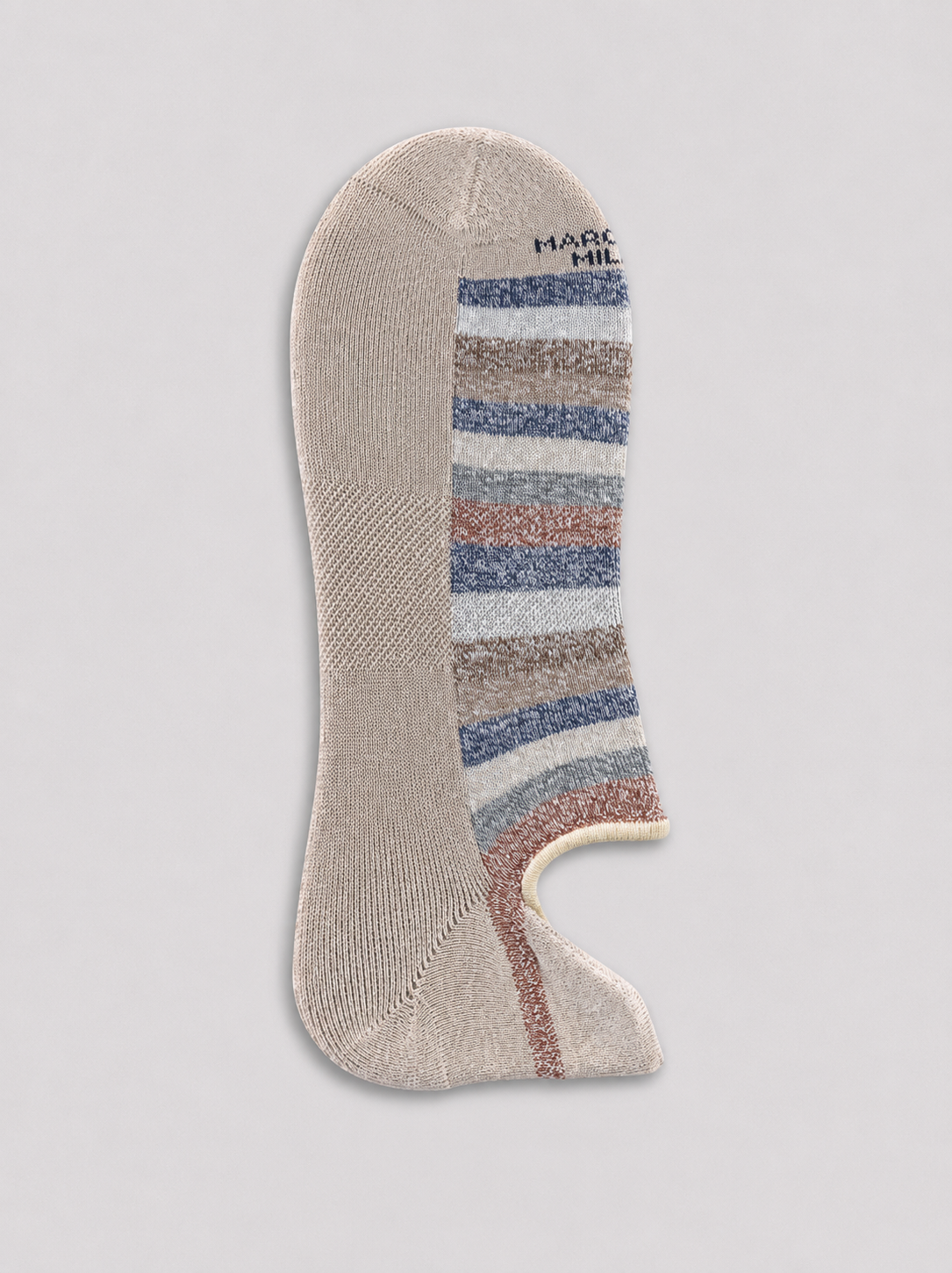 Calze fantasmini invisible sneaker brown mix
