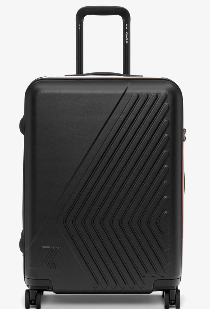K-Way Eudoxieur Logo trolley medio unisex Black