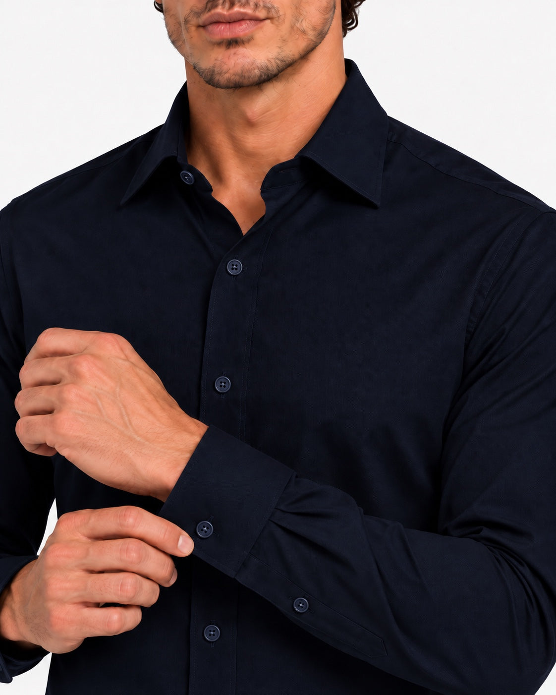 Archivium Camicia Tecnica Uomo Navy Blue