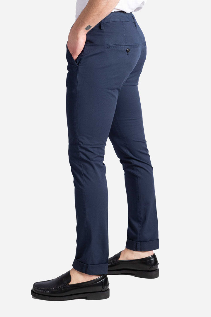 Pantalone Gaubert tasca america blu