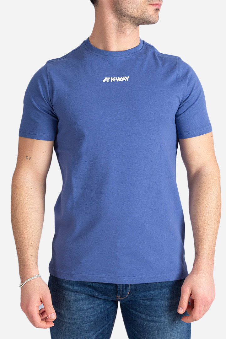 T-shirt Odom Established blue fiord