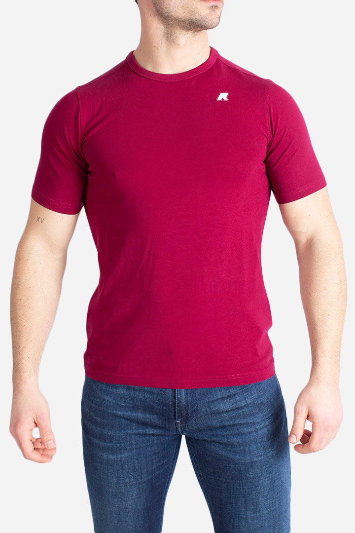T-shirt Adame stretch jersey red dk