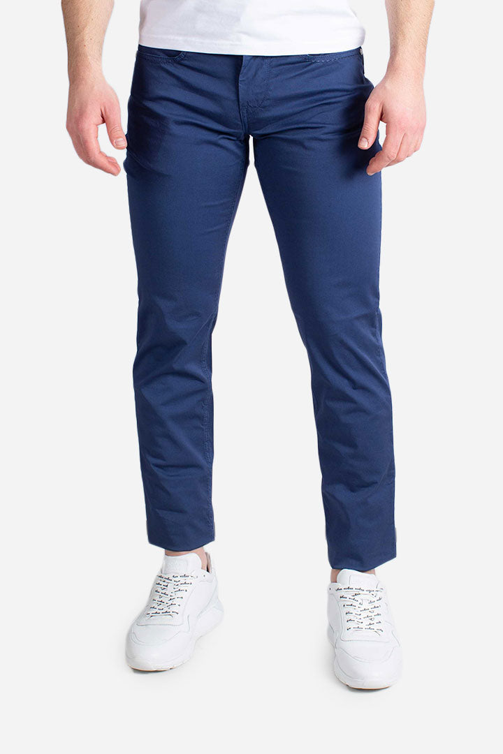 Pantalone 5 tasche Rubens blue navy