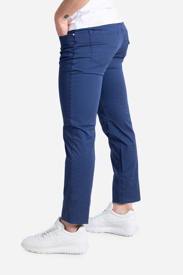 Pantalone 5 tasche Rubens blue navy