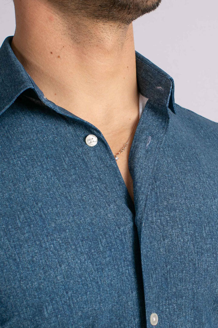 ARCHIVIUM AR25ST22CANET DENIM W01 DARK BLUE WASH