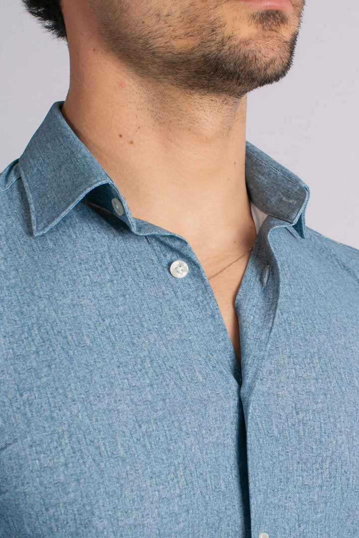 ARCHIVIUM AR25ST22CANET DENIM W03 LIGHT BLUE WASH